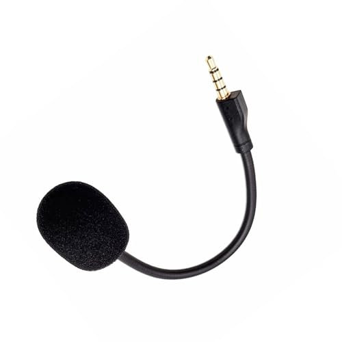 MICMXMO Microphone de Rechange 3,5 mm Micro Boom Compatible avec Steelseries Arctis 1 Wireless Gaming Casques Mic pour PS4 PS5 Switch Mac PC