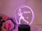 Optechvisual Personalisierte Tennis Geschenk Idee Wohnzimmer Schlafzimmer Kinderzimmer Deko als Tischlampe und Nachtlicht, Geschenk für Tennisspielerin, 000000004