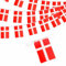 Dänemark-Flaggen-Wimpelkette, 10 m, 30 Flaggen, 14 x 21 cm, Euro-Fußball 2024, Dänemark, Wimpelkette, Banner, Party-Dekorationen für Sportveranstaltungen, Bar, Garten, Innen- und Außenbereich