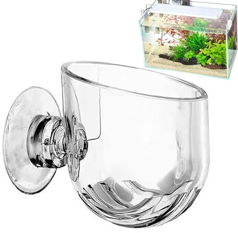 Aquatic Plant Cup - Water Plant Pot Cup Stand, Acrylic Aquatic Plant Cup | High Transparency Decoration Accessory, Elegant Appearance Decoration Tool for Saltwater and Freshwater Aquarium