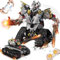 BuzzoXerex Technic Robot Telecommande pour Enfants, 2 en 1 Jouet de Construction Robot et Voitures de Course Programmable avec App & Télécommande, Jouet de Robot Cadeaux pour 8-12+ Ans Garçons Fille