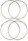 Ciieeo 4 Piezas De Soporte De Placa Base Circular De Rueda Para Microondas Plato Giratorio Anillo Giratorio Ideal Para Teka