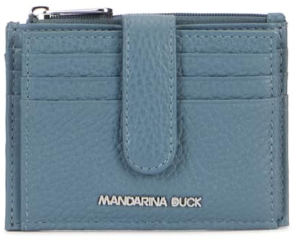 Mandarina Duck Mellow Leather Wallet, Women's Travel Accessories, One Size, Iron, One Size
