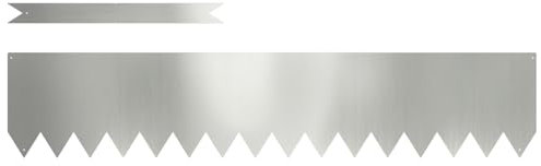 vidaXL Bordures de pelouse 20 pièces 100x0.5x20 cm en Acier galvanisé