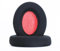 Replacement Ear Pads Compatible with 1MORE SonoFlow/SonoFlow SE/SonoFlow Pro Headphones Soft Soccer net Weaving and Memory Foam to Make Replacement Ear Cushions for Repair Accessories - Black/red