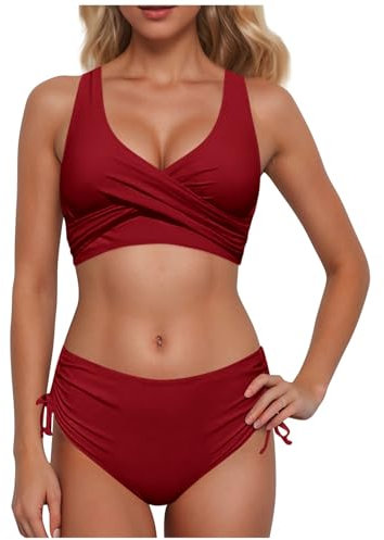 Two Piece Sets for Women Womens Swimwear One Bottle Green One-Piece Swimsuit Pieces Set Bikinis UK Sustainable Eco-Friendly Swimwear Push Up Bikini Top Athletic Thongs Tummy Control High Leg