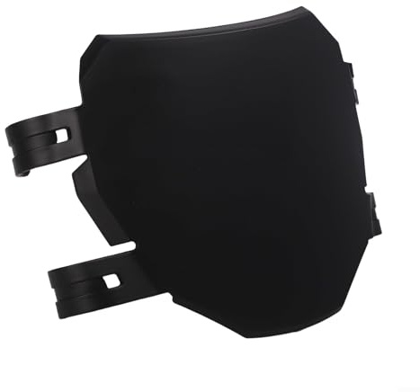 MKTOLHUS Nummernschild vorne, für Surron für Light Bee X/S, für Talaria, X3 MX3 MX4 Elektro Dirt Bike, PP-Kunststoff, Nummernschild, schwarz, 223 x 170 x 69 mm