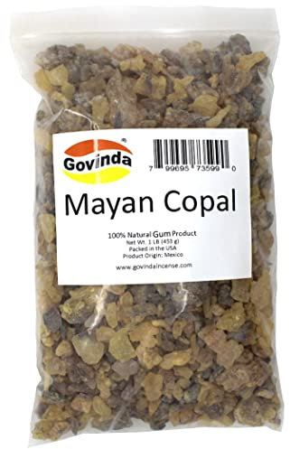 Govinda® Govinda - Mayan Copal (Gold-Black) Incense Resin 1 lb