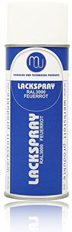 MW Lackspray RAL 3000 Feuerrot 400 ml Sprühdose schnelltrocknend 3000400