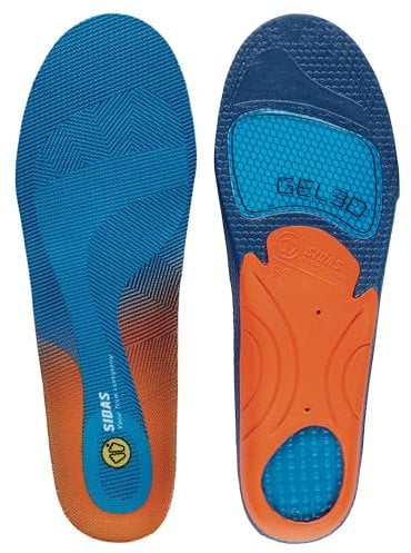 Sidas Erwachsene Gel 3D Cushioning Insoles, Blau, S 37-38 EU