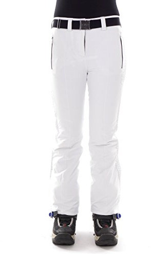 CMP Skihose Snowboardhose Schneehose Weiss GÜRTEL Stretch CLIMAPROTECT® 3W07156 (38)