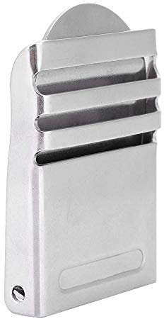 Tauchgürtelschnalle, Edelstahl Tauchgewicht Gürtelschnalle Silber for Schnorcheln, Segeln, Wassersport, Tauchen