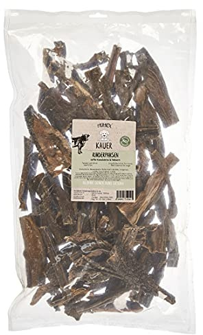 PRIMOX Rinderpansen 1kg | Fettarmer Hundesnack | Softe Konsistenz | Verträgliches Monoprotein | 100% natürlich und ohne Zusätze | Kauspaß & Zahpflege