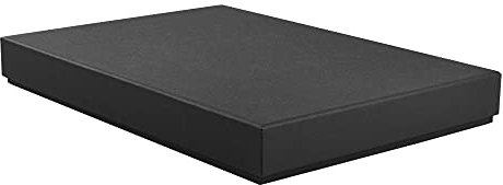 Packaging World A4 Luxury Rigid Presentation Stationery Gift Box 35mm (Black)