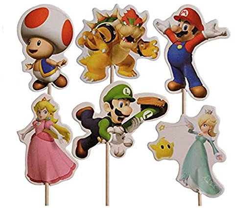 Generic1 ATL Creation ATL Creation 24 Pcs Set Birthday Cake Decoration Cupcake Toppers For Birthday Cake Toppers, Cupcake Toppers Decorations