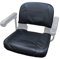 AlveyTech Black Seat Cover Set - Fits Pride Revo, Sonic & Go-Go Scooters - PU Faux Leather - 3 & 4 Wheel Electric Scooter & Wheelchair Covers