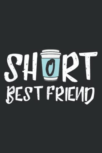 Short Best Friend - Matching Coffee Cup Best Matching Friend: HEARTS JOURNAL: Matte Finish Cover, Diary, Planner, Journal, Lined College Ruled Paper, 6x9 Inch, 110 Pages