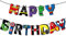 Happium - Pancartas de cumpleaños de superhéroes para niños, decoración de cumpleaños temática de la Liga de la Justicia, decoración de fiesta de superhéroes con cinta larga para niños, color rojo