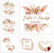 100 Pcs Étiquette autocollante personnalisée en forme carrée/tour, décor de scellage, pour anniversaire, baptême, mariage (carré,6 cm)