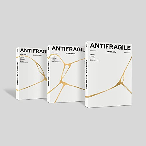 YG PLUS LE SSERAFIM - ANTIFRAGILE 2nd Mini Album+Free Gift (vol3. FROZEN AQUAMARINE ver.), SMK1348