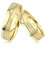 GIORO Barletta Eheringe Trauringe Hochzeitsringe massiv Gold *handgefasste Brillanten* Paarpreis Echtes Gold (14 Karat (585) Gold)