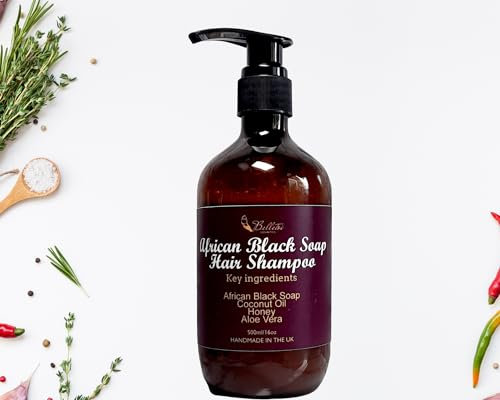 African Black Soap & Honey Blend Shampoo