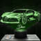 Nachttischlampe Auto Buga Divo deko Supercar Tuning. Geschenkidee Mann objekt Auto Buga Divo Nachtlicht Erwachsene deko Zimmer. Weihnachten