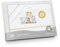 variouss Juego de Sabana para MInicuna 50 x 80 cm (3 Piezas: Bajera, encimera y Funda de Almohada) de Algodon 100% Producto Fabricado en España por Interbaby (Beige, MInicuna 50 x 80cm)