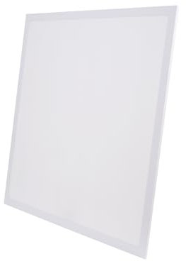 Barcelona LED-Panel, LED-Panel, 60 x 60 cm, mit Treiber, LED-Deckenleuchte, 36 W, 3800 lm, warmweißes Licht, 3.000 K, IP40, Einbau-Deckenleuchte für Büro, Zuhause oder Geschäft