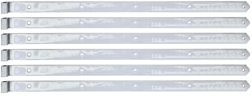 Alberts 845421 Ladenband | in verschiedenen Ausführungen | galvanisch verzinkt, Dickschichtschutz | Rolle Ø16 mm | Größe 1000 x 45 mm | 6er Set