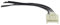 51277277 Connettore Cablaggio di Ricambio per Fanale Posteriore Panda Mk3 169 di Seconda Generazione