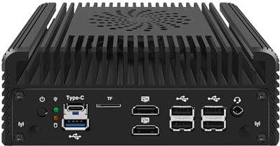 PcZinophyte 12th Gen Firewall Mini PC 2x10G SFP+ 2xi226-V 2.5G Core i3-N305 Soft Router 2xNVMe 2xHD DDR5 MiniPC NAS Server Proxmox