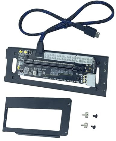 Ldabrye Laptop EGPU Bracket For NVMe External Graphics Card GPU Dock Expansion Card PCIE 4.0X4 64G