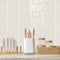 Alwayspon 3D-Vinyl-Wandfliesen-Aufkleber, selbstklebend, wasserfest, Spritzschutz, zum Aufkleben, 29 x 22,9 cm, Weiß / Beige, 10 Bögen