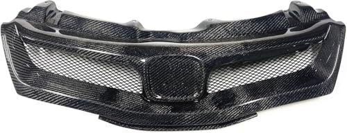 WUYJUN Front Stoßstange Kühlergrill für Honda Civic Type-R FN2 2008-2011, Auto Frontgrill Vorderen Stoßfänger Grill Lufteinlass Kühlerschutz Kühlergrill
