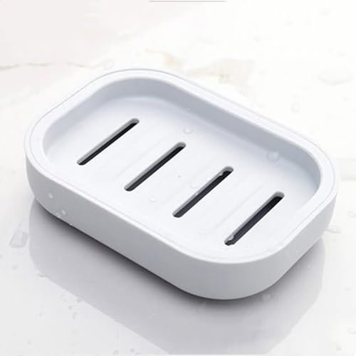 LOORMEI Moisture-Proof and Mold-Proof Soap Dishes Holder - With a draining function, Suitable for Bathroom and Travel Convenience, with a Non-Slip Design to Keep Soap Dry for a Long Time (Gray)