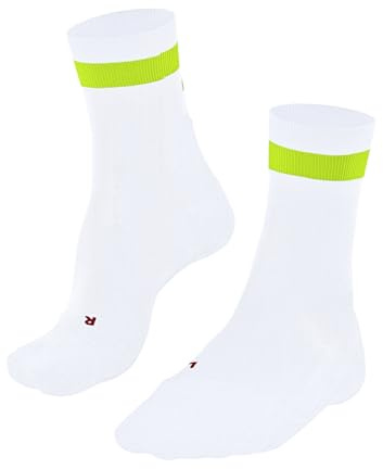 FALKE Men's RU4 Endurance M So Cotton Anti-Blister Running Socks 1 Pair, White 2004, 9.5-10.5