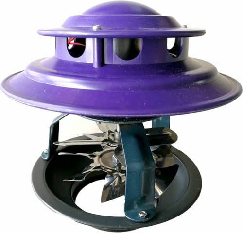 AFLEPCBRQ Ventilador de Tiro inducido, Extractor de Humos con Campana extractora, silencioso, para Chimenea doméstica, 80 W, 14 cm