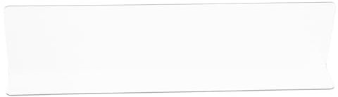 ABOOFAN Paraspruzzi Angolare per Bagno per Doccia e Protezione Contro Gli Spruzzi Facile Installare PVC Trasparente