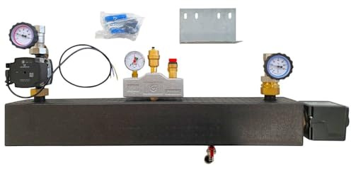 Heizmodul HZMOD-860-6,0 KW mit Pumpe/Heizpatrone Durchlauferhitzer Heizstab PV-Wärme Rücklaufanhebung Zusatzheizung
