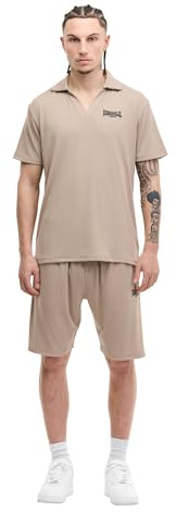Lonsdale Herren Motspur Poloshirt & Shorts Set