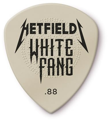 DUNLOP Plektren Hetfield's White Fang Custom Flow .88mm - 6er Pack (ADU PH122P088)