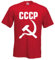 CCCP Hammer & Sichel T-Shirt, rot, 3XL