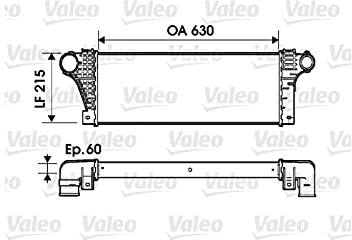 Valeo Ladeluftkühler, Motorkühlung 817941 | Kompatibel mit: IVECO DAILY II Kasten, DAILY II Pritsche/Fahrgestell