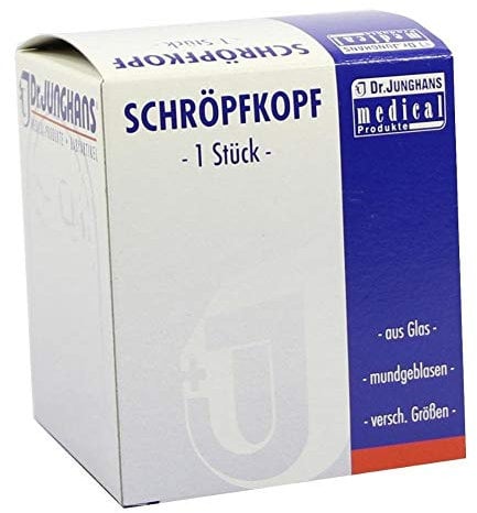 SCHRÖPFKOPF 4 cm Glas 1 St