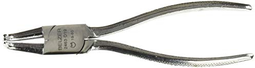 Bahco 2463 D19 Internal Circlip Pliers with 90 Degree Offset Jaws, Silver, 170 mm