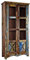 MASSIVMOEBEL24.DE Vitrine Schrank Altholz Massivholz lackiert 90x40x180 cm Nature of Spirit #52