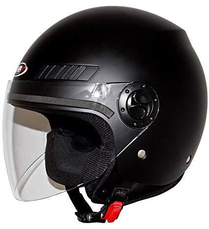 Shiro Jethelm, SH62, GS, Schwarz Matt, Größe L