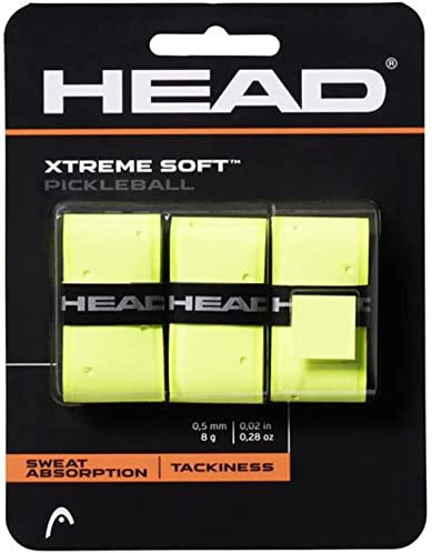 HEAD Unisex-Adult Xtreme Soft Pickleball Griffband, schwarz, One Size