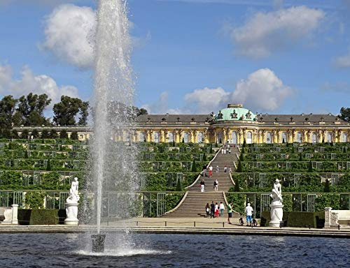 hansepuzzle 62403 - Potsdam Puzzle 1000 Teile - Orte-Puzzle mit hochwertiger Aufbewahrung: Kartonbox und wiederverschließbarem Beutel - Format 60 × 46 cm